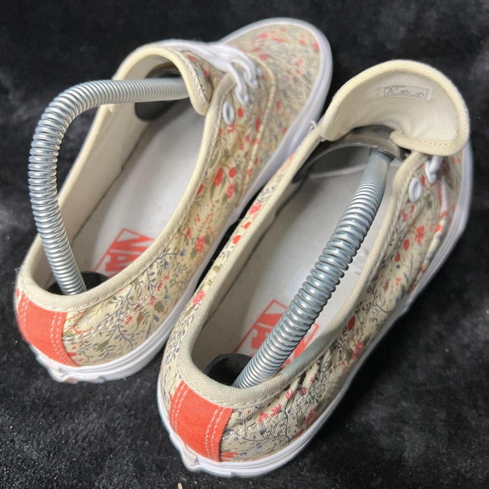 Vans Doheny Decon Women's 8 Sneakers Turtledove White Ditsy Floral Skate Shoes - Picture 5 of 7